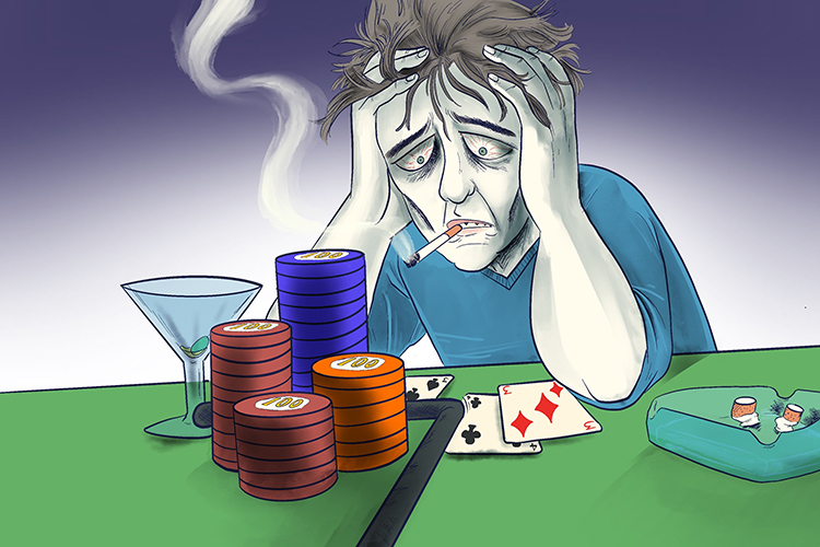 He mulled over (Moldova) his losses and decided there would be no more visits to the casino now (Chisinau).